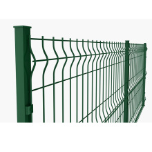 3D curved welded wire mesh fence